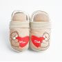 Kiddy Baby Set Stripe Bear Theme Shoes