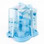 Kiddy Bottle Set Transportation - Biru Muda