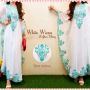 White Wiena Kaftan Maxy