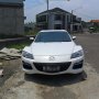 For sale mazda rx-8 2010 white triptonic km rendah mulus