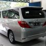 JUAL TOYOTA ALPHARD X 2009 Silver Mulus