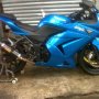 Jual cepat ninja 250 2010 Blue Candy