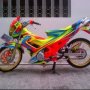 Suzuki satria fu full airbrush 2007 Surat Lengkap