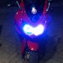 Jual ninja 250 2008 plat D Merah Modif