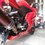 Jual Ninja 250 R merah 2009 modif terawat