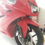 Jual Ninja 250 R merah 2009 modif terawat