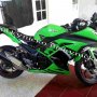 Jual Murah Kawasaki Ninja 250 fi Special Edition 2013 Hijau Gress