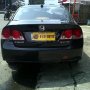 JUAL HONDA ALL NEW CIVIC 1.8 AT 2007 HITAM METALIK