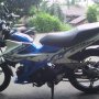 Kawasaki Athlete 2009 Biru-Putih Plat Jakarta