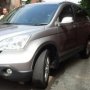 HONDA CRV A/T 2.4 THN 2007 WARNA SILVER MULUS