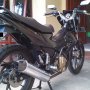 Jual Suzuki Satria FU 150 2011 hitam silver