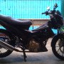 Jual Suzuki Satria FU 150 2011 hitam silver