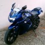 Ninja 250 Biru 2011 mulus original jarang pakai