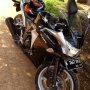 Honda CBR 250 thn 2012 hitam low KM modif