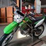 Jual kawasaki klx mulus th 2011 Hijau putih