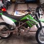 Jual kawasaki klx mulus th 2011 Hijau putih