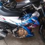 jual Over Kredit Suzuki Satria FU 2012 Biru Putih