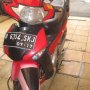 JUAL SUPRA X-125 CW 2007 PLAT DKI MERAH HITAM