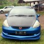 Jual Honda Jazz Biru Mulus Full Variasi Plat W