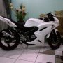 NINJA 150 RR 2012 Putih Modifikasi