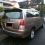 Jual Toyota Innova G Diesel 2009 Plat W Coklat Met