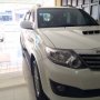 Jual Toyota Fortuner 2012 Vnt Putih Mulus