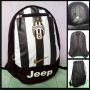 TAS BOLA JUVENTUS HITAM PUTIH BELANG