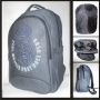 TAS RANSEL BACKPACK BOLA BAHAN JEANS-DENIM