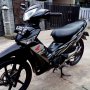 Jual Honda Supra X 125 DD CW 2008 hitam