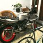 JUAL KAWASAKI NINJA RR PLAT D SILVER