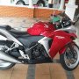 Jual honda cbr abs 250cc th 2013 Merah silver