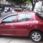 Peugeot 206 tahun 2002 plat D