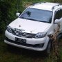 JUAL TOYOTA FORTUNER AT 2012 PUTIH