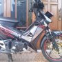 Jual honda supra x 125 cw 2009 hitam original