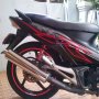 Jual honda supra x 125 cw 2009 hitam original