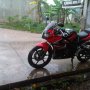 Jual cbr 150r old 2007 merah hitam