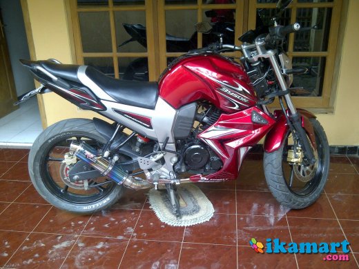 JUAL YAMAHA  BYSON  2012  MERAH  MODIF  MOGE Motor