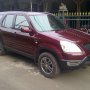 Jual Honda CRV taun 2003  merah matic bisa kredit