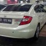 Jual honda all new civic white 2012 tgn 1 km 8.000