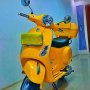 JUAL CEPAT VESPA LX 150ie 2012 LOW KM Giallo Lime