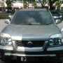 jual nissan x-trail th.2004 abu metalik