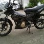 Jual Satria Fu 150cc 2012 merah hitam