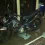 JUAL SATRIA FU 2009-2010 HITAM ABU