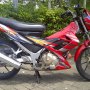 Jual Suzuki Satria FU 150 Th 2005 CBU Merah Hitam