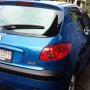 Jual Peugeot 206 2004 Agent Blue Mulus