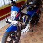 Jual Satria FU 2007 Biru Mulus Terawat Super Low KM