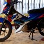 Jual Satria FU 2007 Biru Mulus Terawat Super Low KM