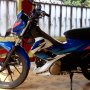 Jual Satria FU 2007 Biru Mulus Terawat Super Low KM