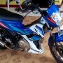 Jual Satria FU 2007 Biru Mulus Terawat Super Low KM