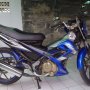 Jual Suzuki satria fu150 biru 2009